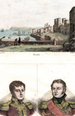 Vista de Alicante (España) - Retratos - Vincent Martel Deconchy (1768-1823) - Frédéric Henri Walther (1761-1813)