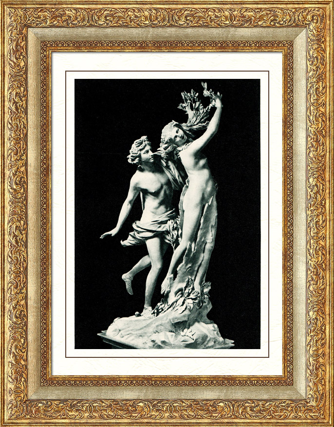bernini apollo and daphne sculpture. Villa Borghese - Sculpture by
