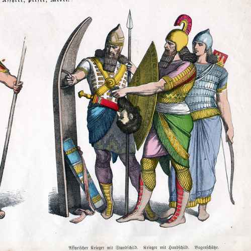 RÃ©sultat de recherche d'images pour "costume assyrien"